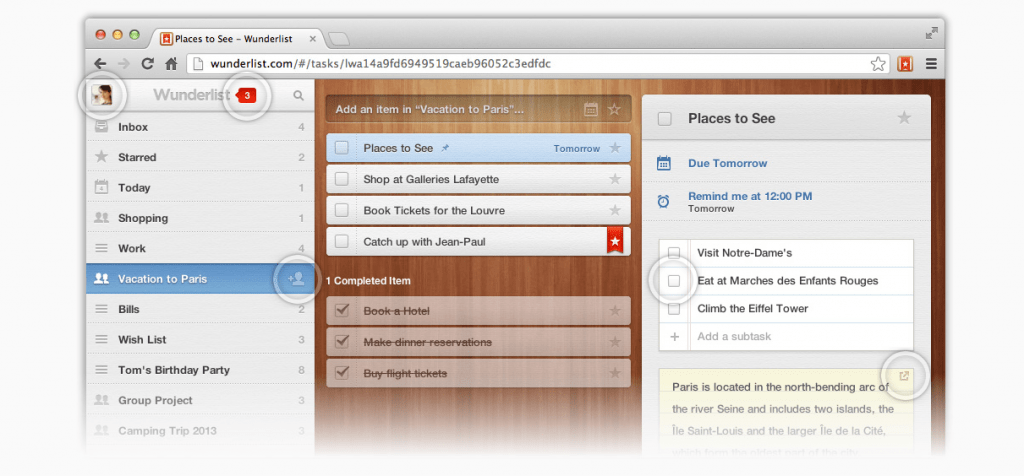 wunderlist web