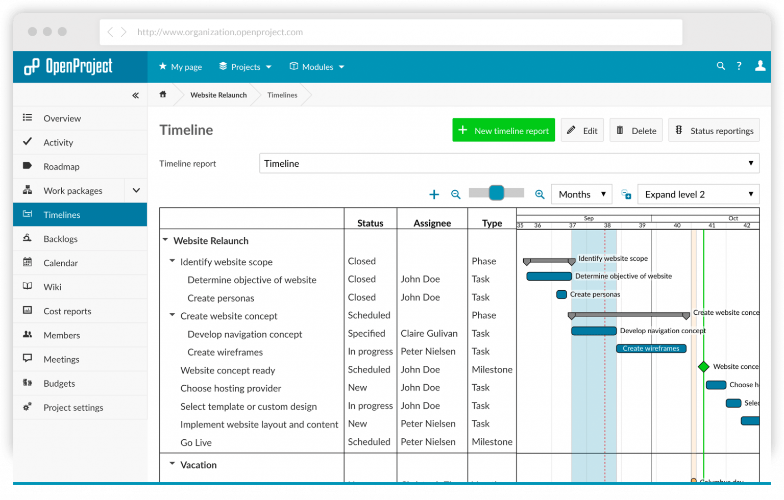 Диаграмма ганта в trello