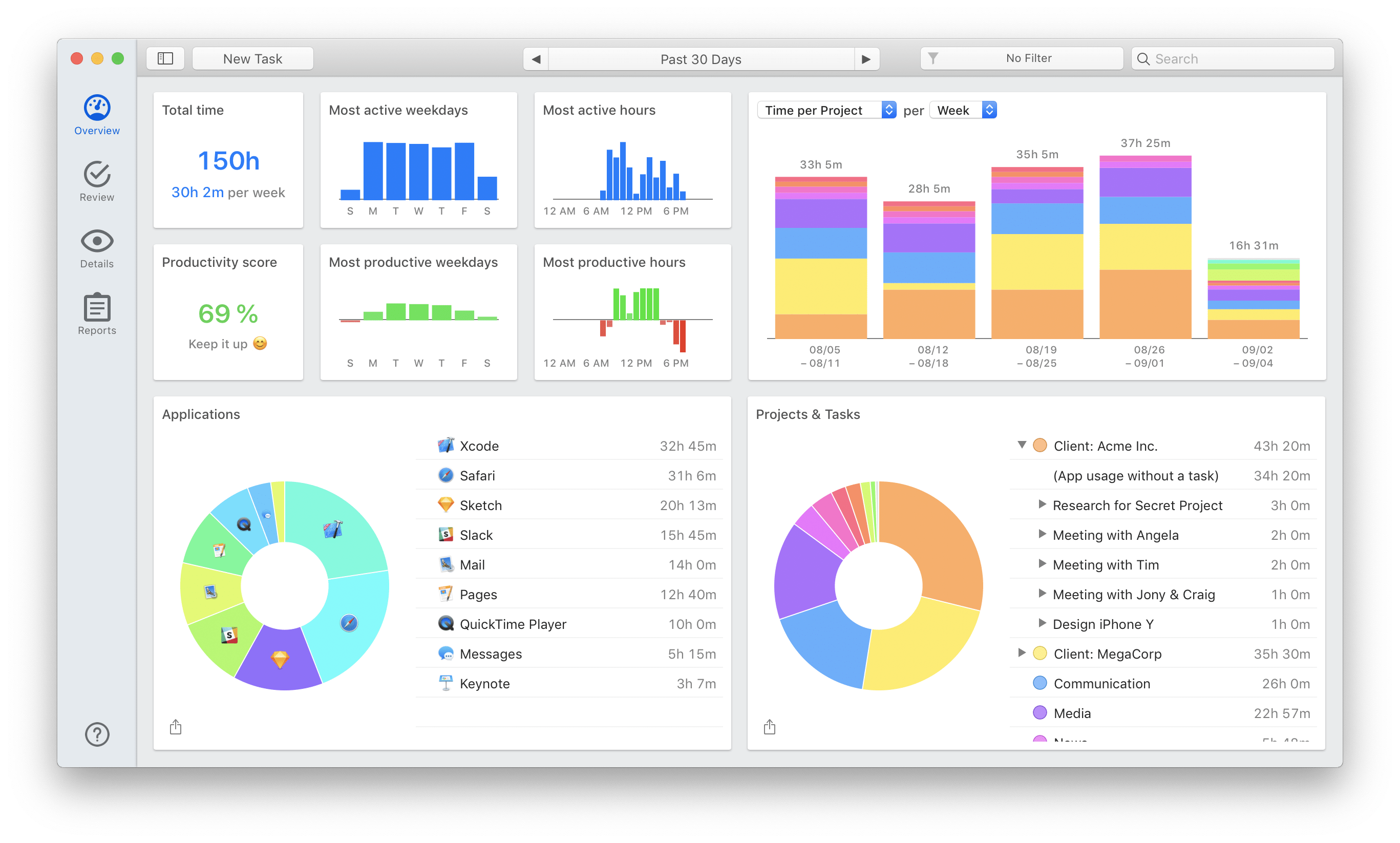time tracker software for mac