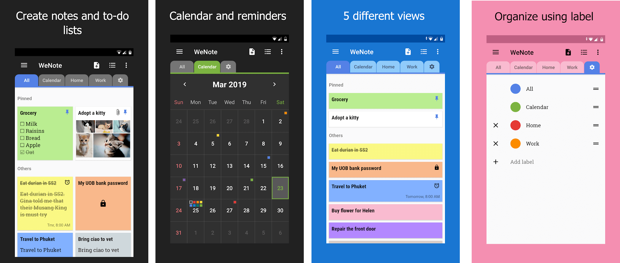 best free note taking app for keeping track of projects