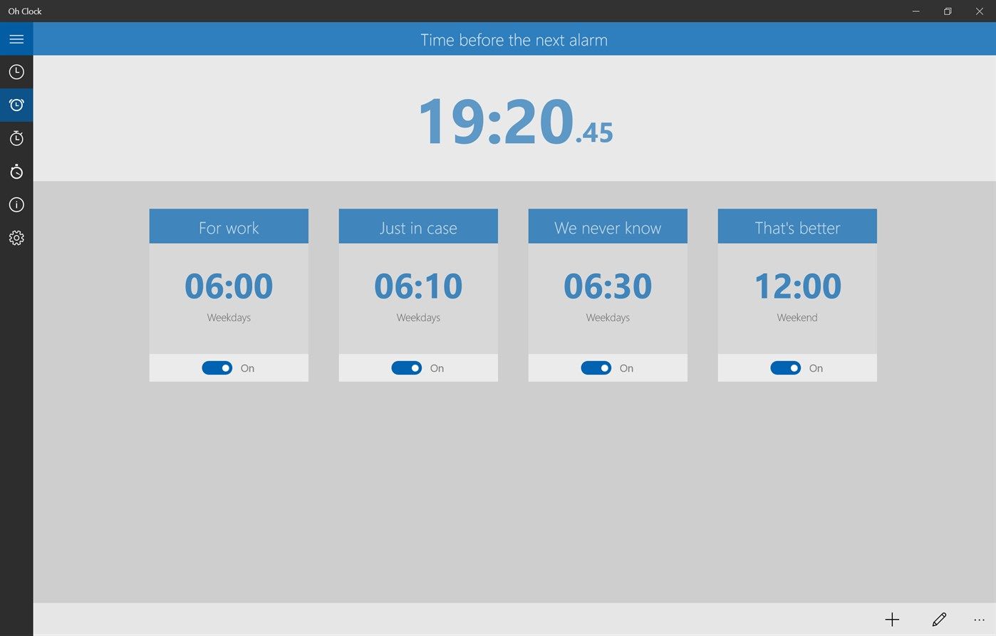 MultiTimer - Free Fast Multiple Countdown Timer with Alarms