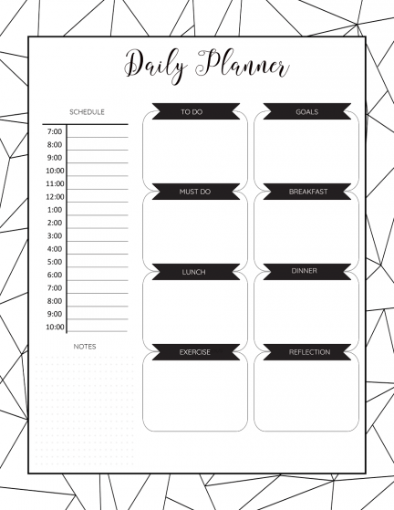 12 Daily Schedule Template Ideas - How to make a schedule - daily time ...