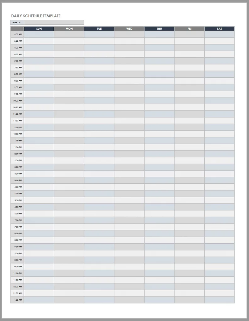 12 Daily Schedule Template Ideas - How to make a schedule - daily time  planner - TimeCamp
