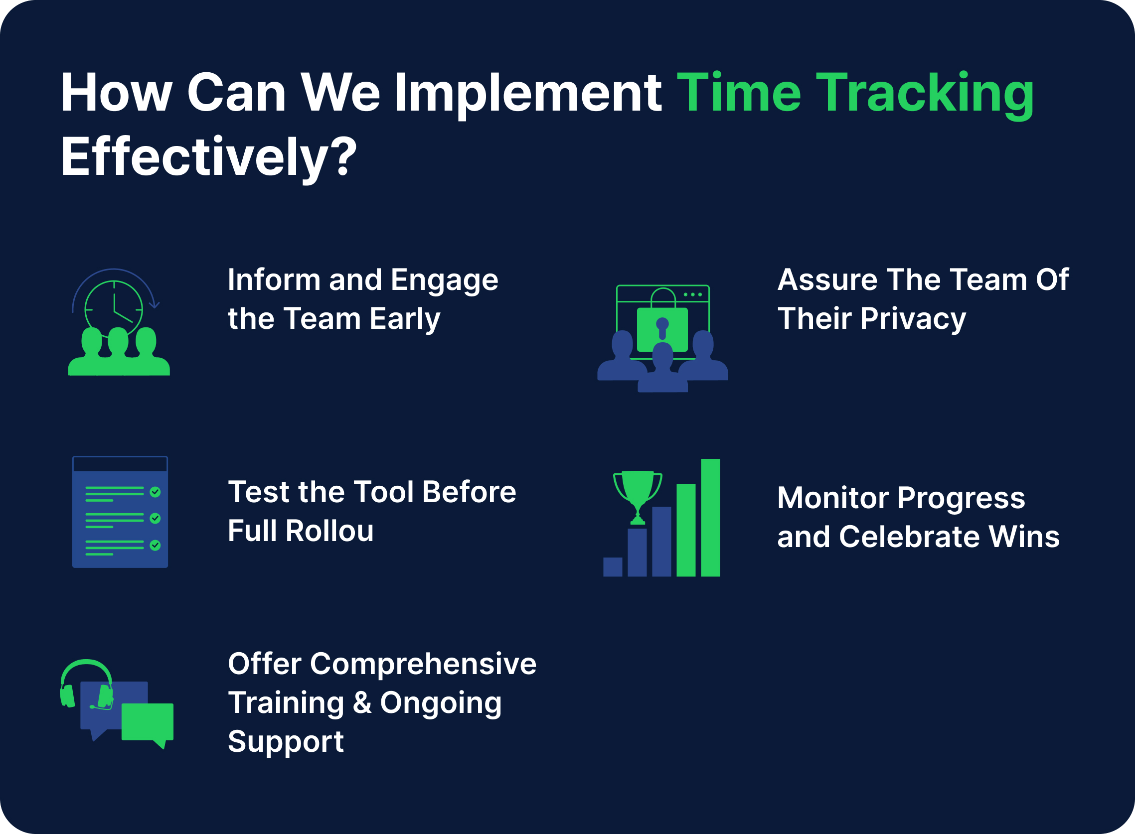 time tracking in remote work implementation